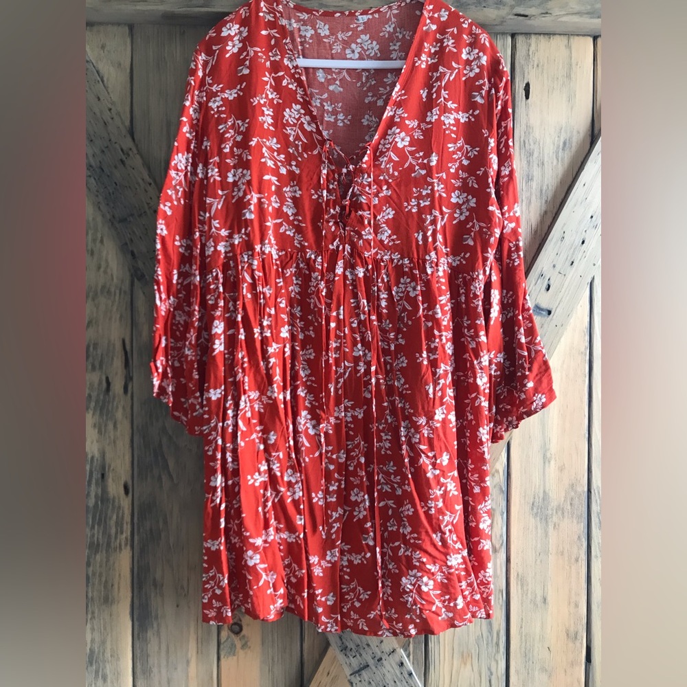 Bohemian floral dress
